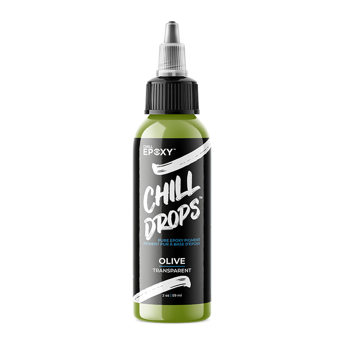 Chill drops - Olive transparent