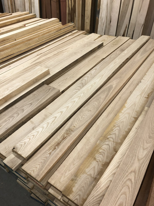 4/4 Rough Cut White Ash Lumber Pack