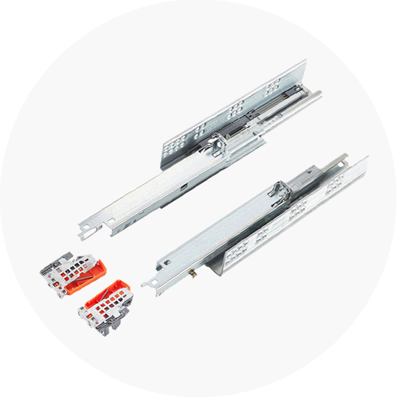 Blum TANDEM Plus BLUMOTION Full Extension Soft-Close Drawer Slides