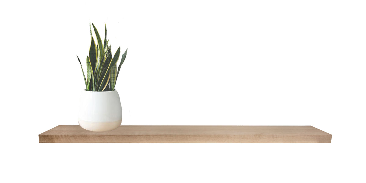 Real Wood Floating Shelves Order Solid Floating Hardwood Shelves