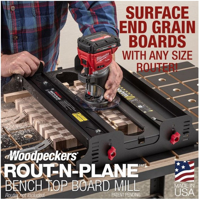 Rout-N-Plane Bench Top Board Mill