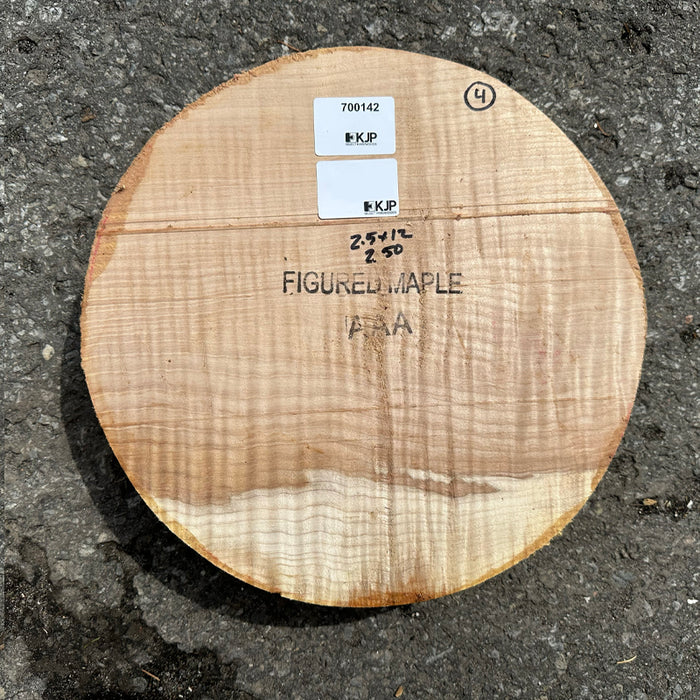 Figured Maple Bowl Blank - One of a Kind