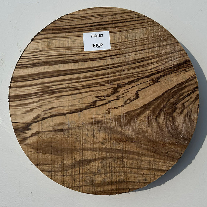 One of a kind zebrawood platter blanks