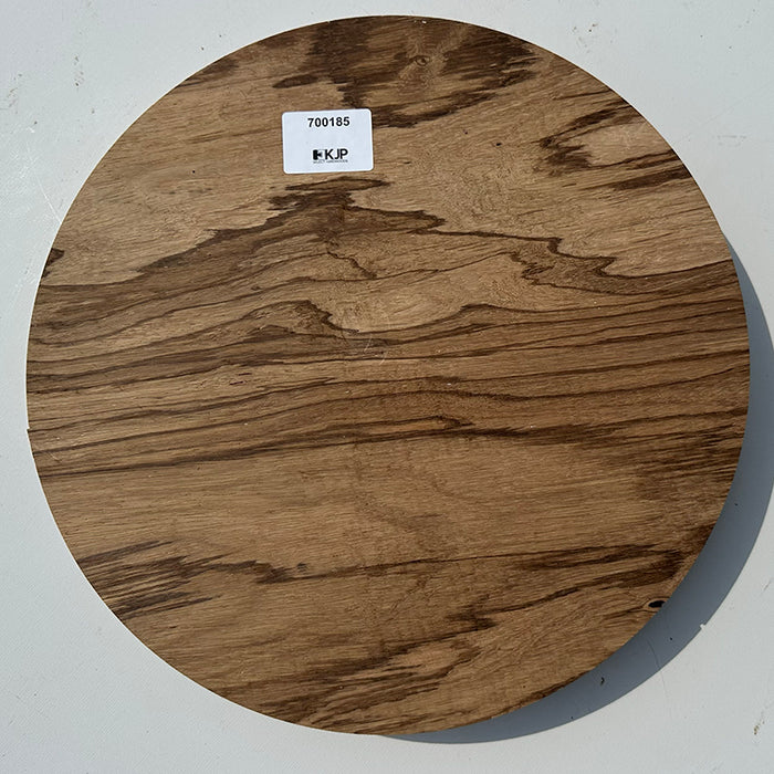 Zebrawood Platter Blank - One of a Kind