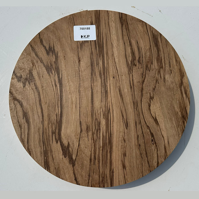 Zebrawood Platter Blank - One of a Kind