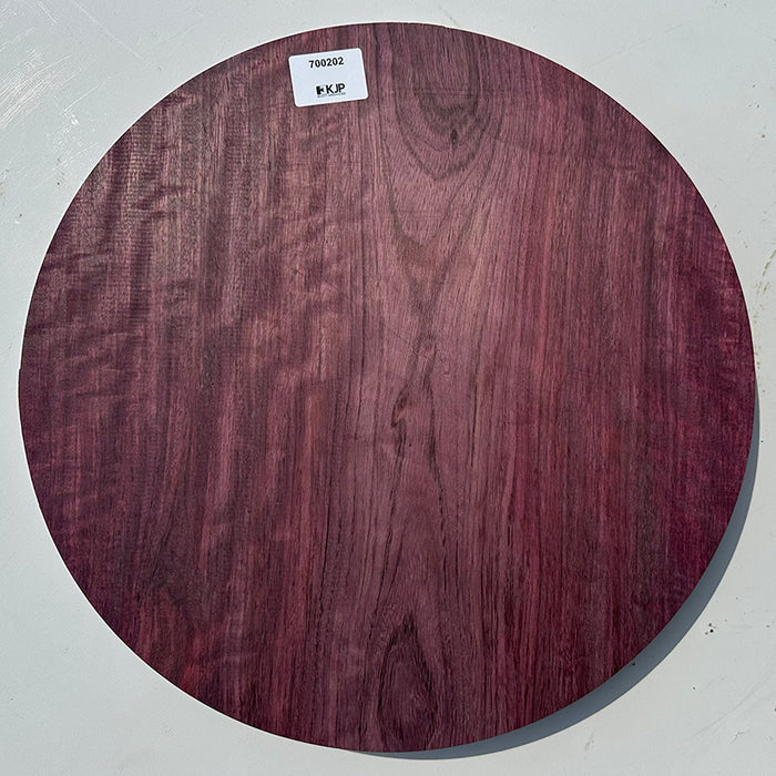 Purpleheart Platter Blank - One of a Kind