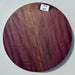 Purpleheart Platter Blank - One of a Kind