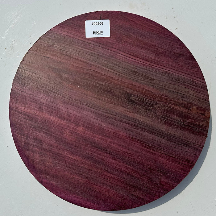 Purpleheart Platter Blank - One of a Kind