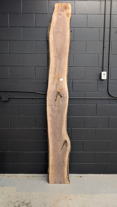 narrow live edge slab