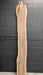 live edge walnut slab with interesting figure at the top