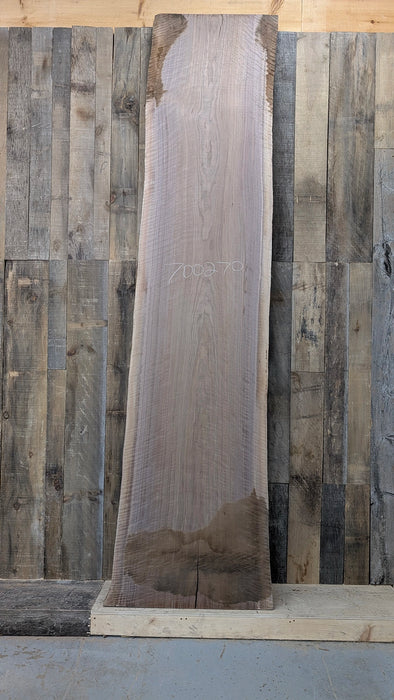 live edge curly walnut stunning slab for sale