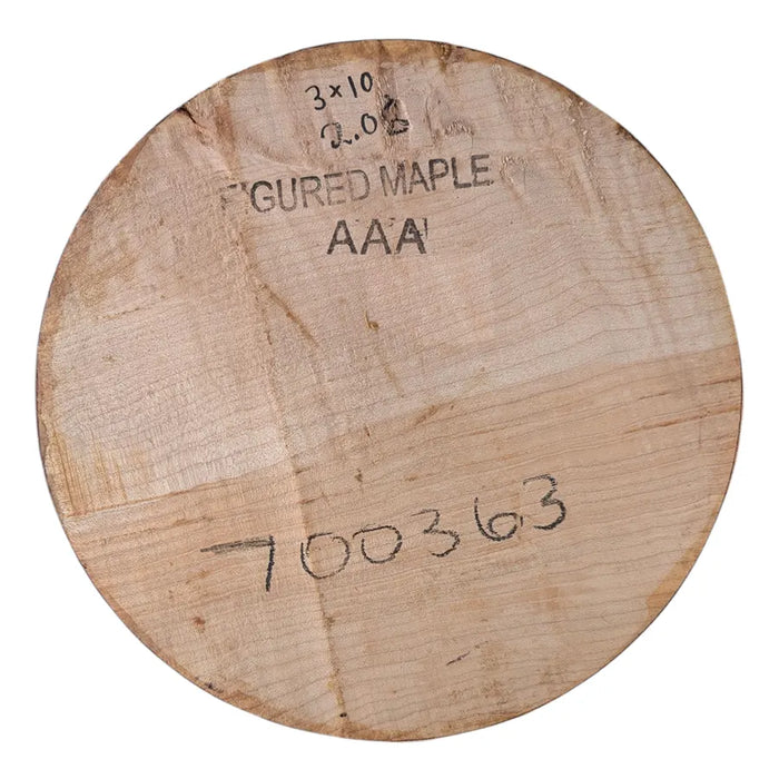 Figured Maple Bowl Blank - One of a Kind