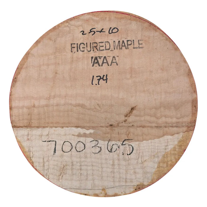 Figured Maple Bowl Blank - One of a Kind
