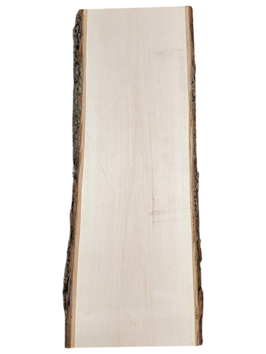 live edge basswood for wood burning