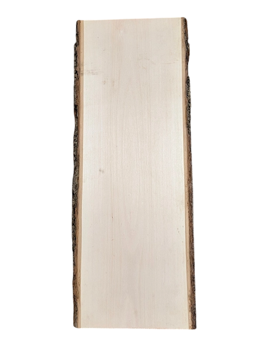 Live Edge Basswood Plaque for wood burning