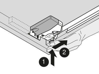 Blum Tandem Install Locking Device 1