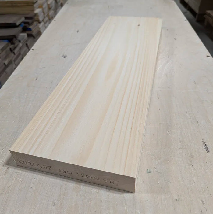 knotty pine s4s thick available for shipping
