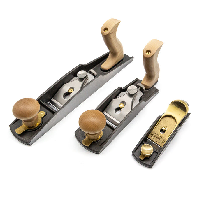 Melbourne Tool Company - Low Angle Block, Smoothing, and Jack Plane Kit