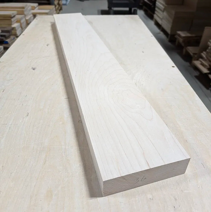 maple s4s thick available for shipping