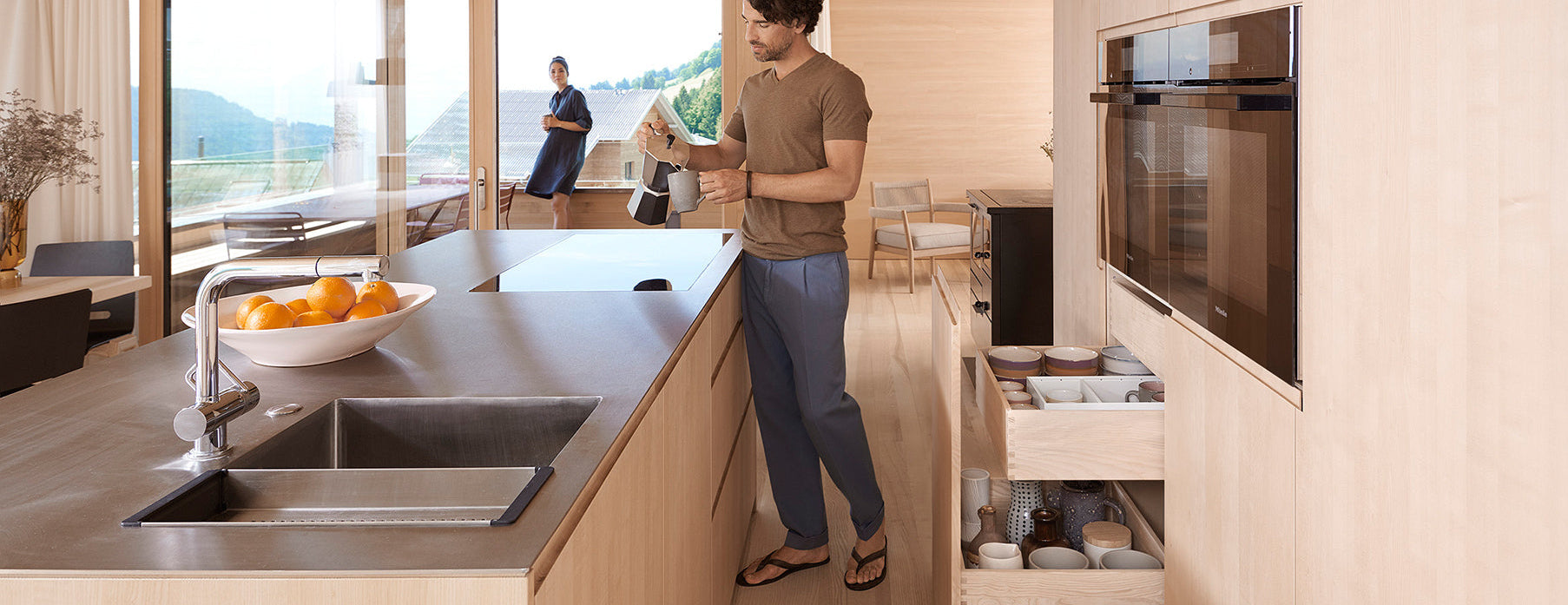 Blum Movento kitchen drawers