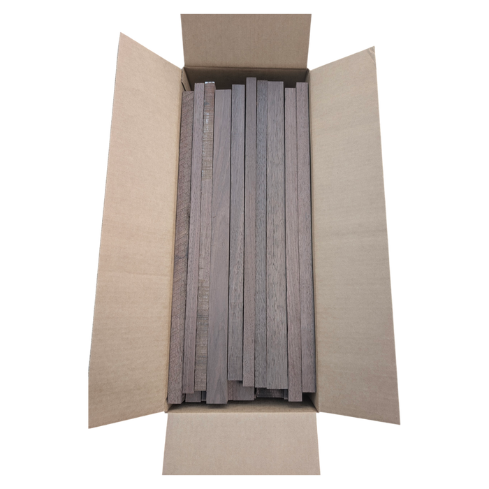 Peruvian Walnut Strips Offcuts Box