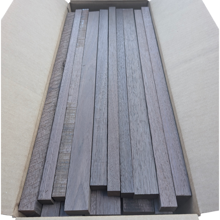 Peruvian Walnut Strips Offcuts Box