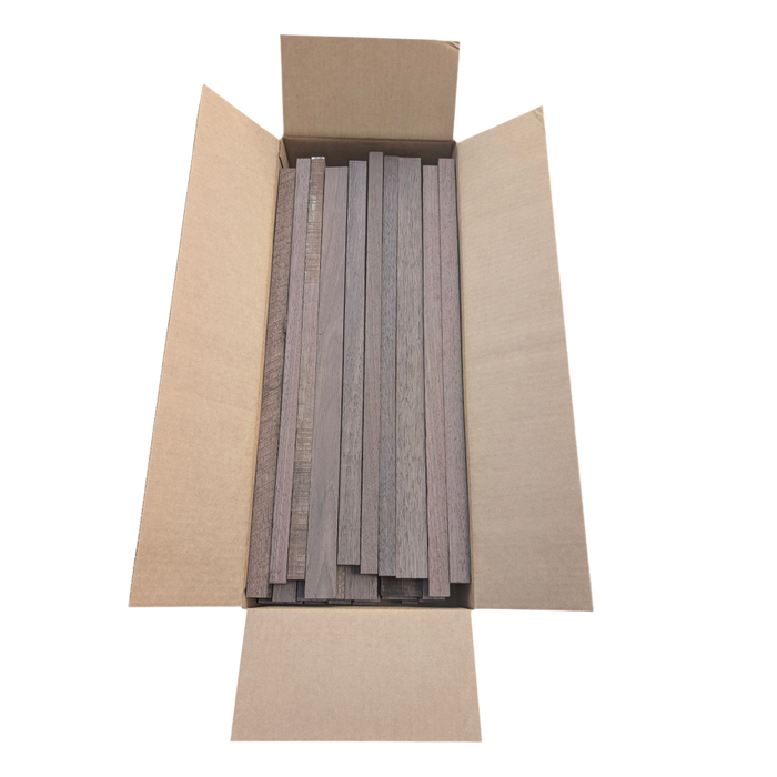 Peruvian Walnut Strips Offcuts Box