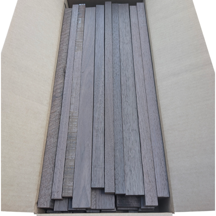 Peruvian Walnut Strips Offcuts Box