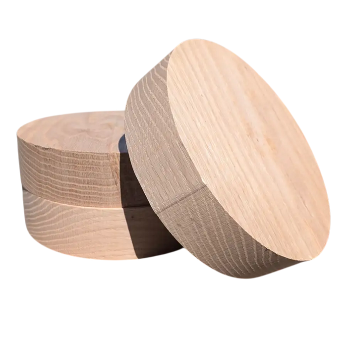 Red oak bowl blanks