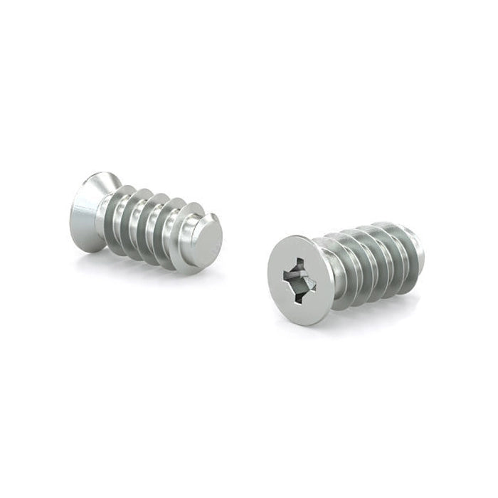 Euro Screw - Quadrex 6.3mm x 11.5mm Flat Head (50 pack)
