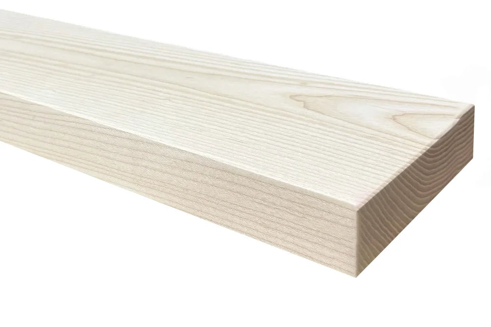 White Ash Shelf zoomed in