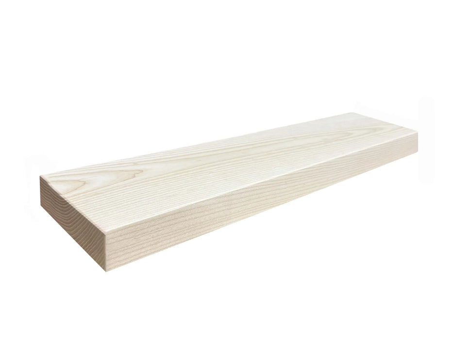 white ash floating wood