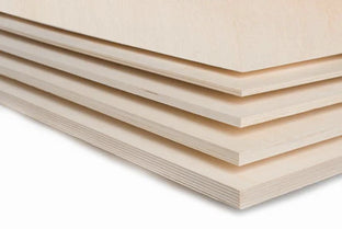 12" X 12" Baltic Birch Plywood for Glowforge Aura