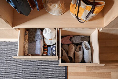 Blum Drawers opening