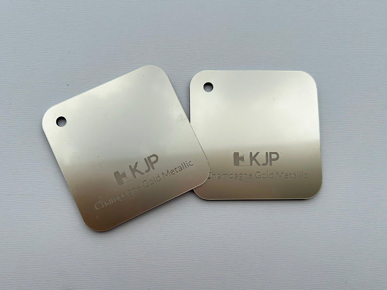 Champagne Gold Metallic Acrylic Sheets