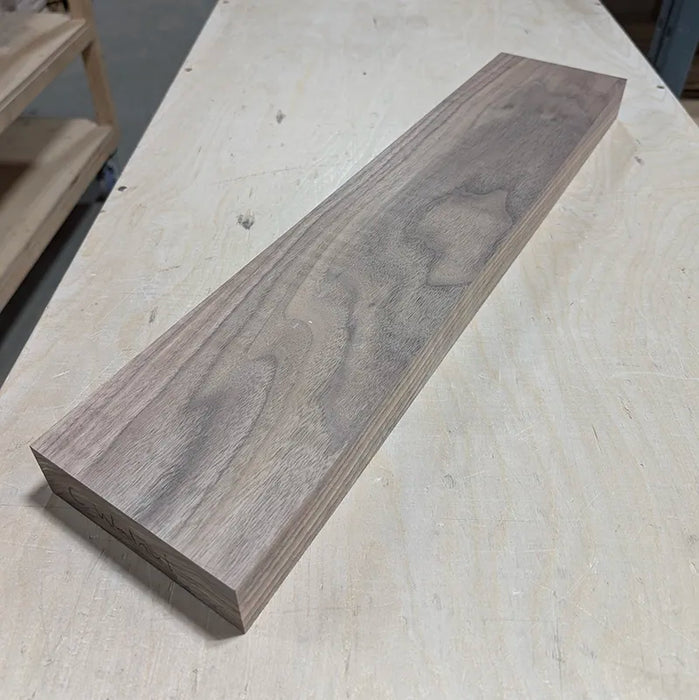 curly walnut s4s thick available for shipping