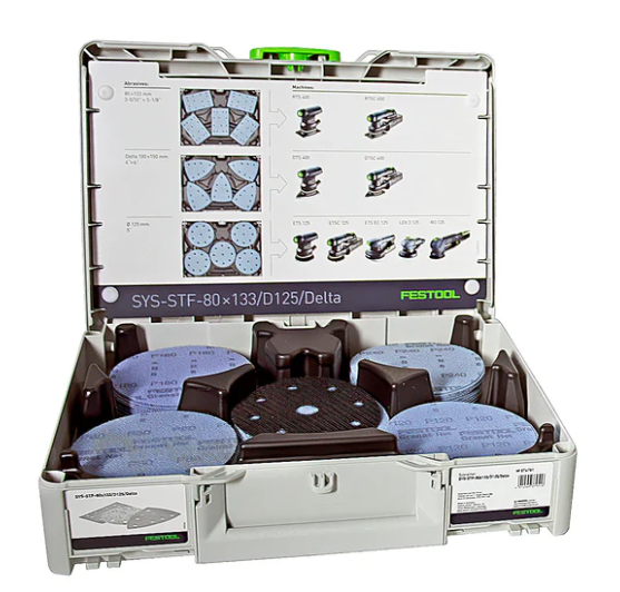 Festool 125mm Granat Net Set