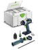 Festool cordless drill with accessories