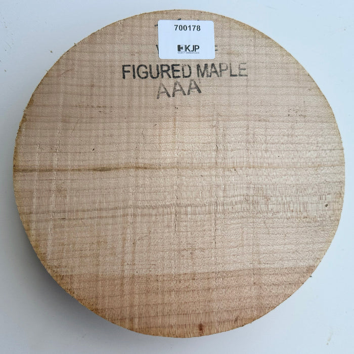 One of a Kind Figured Maple Bowl Blank