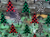 PatternPly® Buffalo & Leopard Christmas Trees
