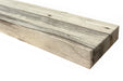 limba floating shelf close up