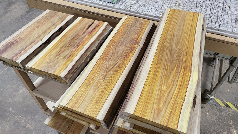 Live Edge Charcuterie Boards - Canarywood