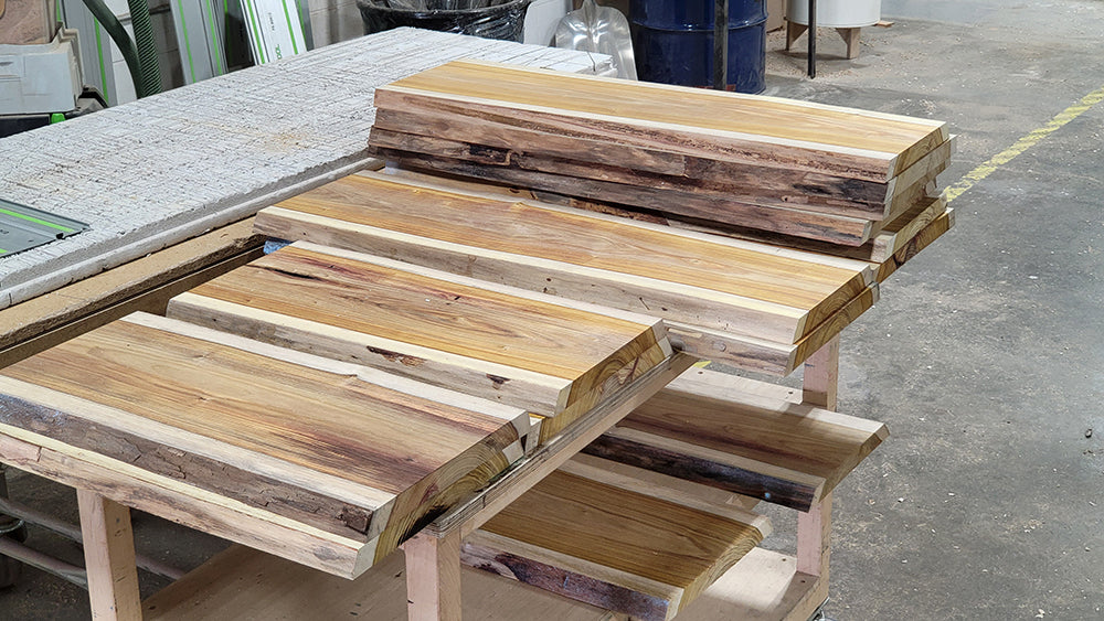 Live Edge Charcuterie Boards - Canarywood