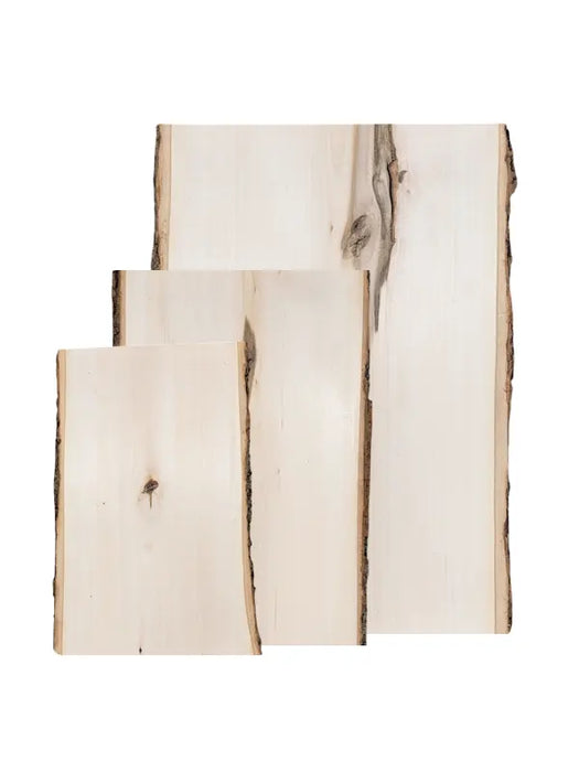 Live Edge Plaque - Basswood - Rustic