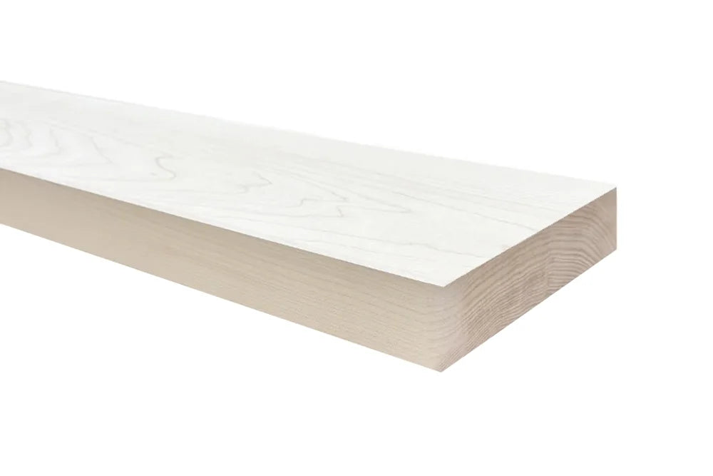 close up of a maple shelf