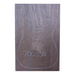 High quality Peruvian Walnut guitar body blank used to make unique custom guitars.