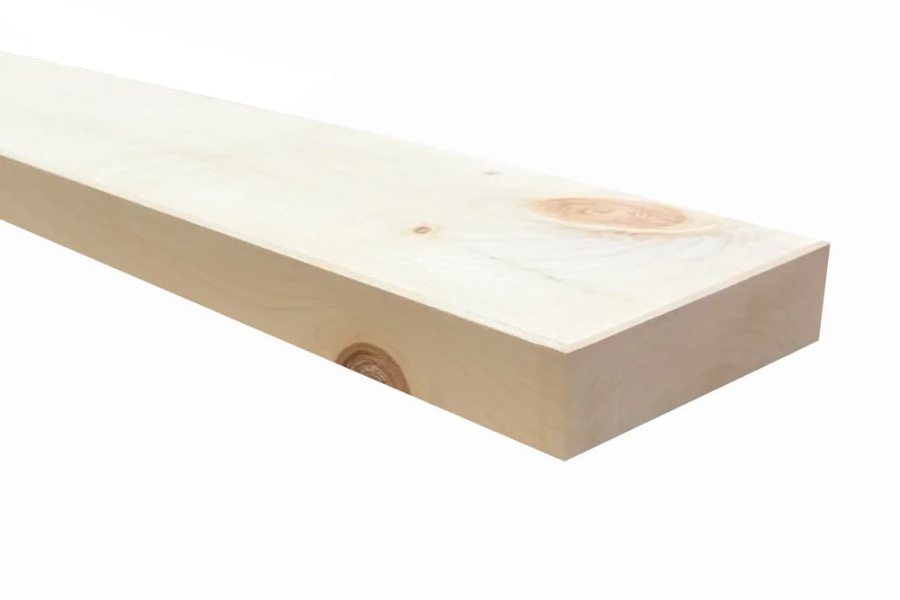 Knotty Pine Shelf zoomed in