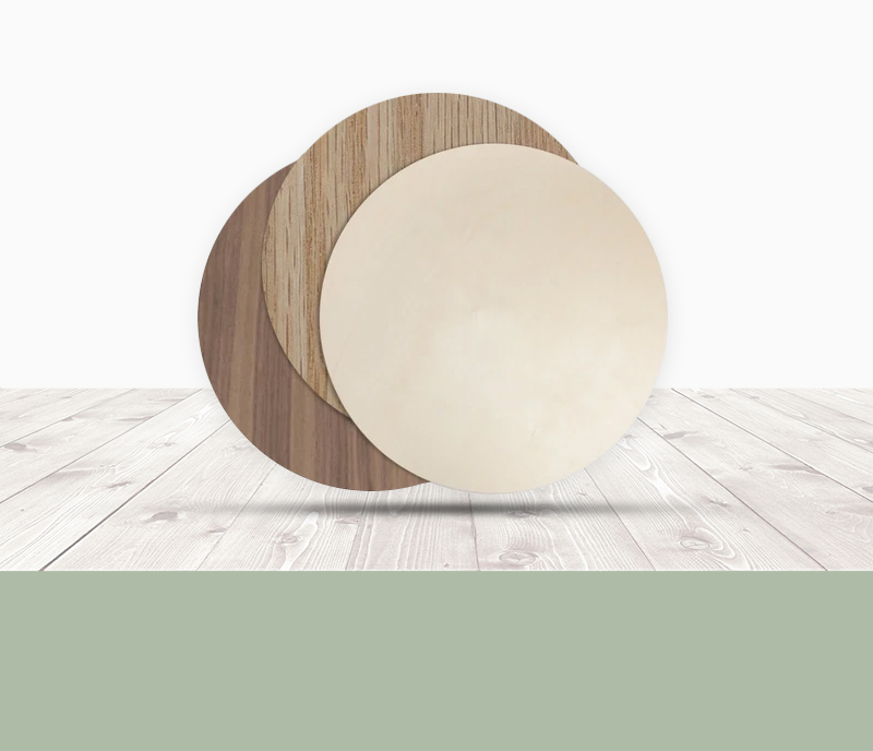 Plywood Circles & Lumber