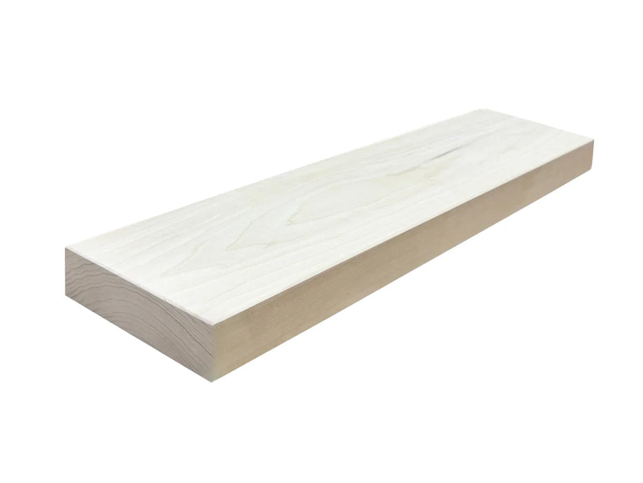 Poplar floating shelf