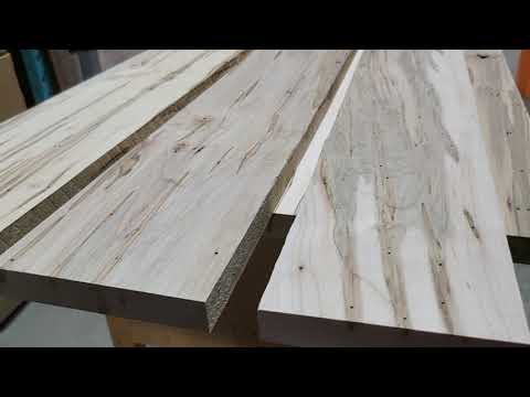 4/4 Rough Cut Ambrosia Maple